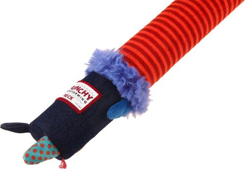 Show full view: EYS GiGwi Plush Friendz Crunchy Neck Brown Dog Tough Dog Plush Toy slide 7 of 8