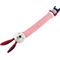 Show in main carousel: EYS GiGwi Plush Friendz Crunchy Neck Pink Bunny Squeaky Dog Plush Toy slide 6 of 7