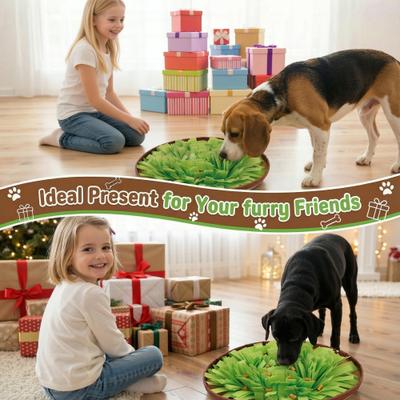 Show full view: Casfuy Snuffle Mat Interactive Puzzle Dog Toy slide 8 of 8