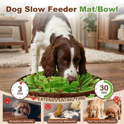 Show full view: Casfuy Snuffle Mat Interactive Puzzle Dog Toy slide 4 of 8