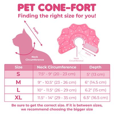 Show full view: SunGrow Post-Surgery Soft Cone Dog & Cat Recovery Collar, Pink, Small slide 8 of 9