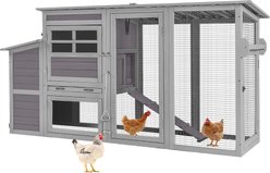 Aivituvin AIR31 Large Chicken House with Wheels, 2 to 3 Chicken Capacity