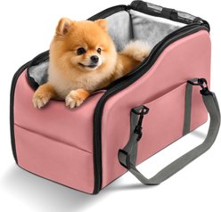 Niubya Dog Car Booster Seat, Pink