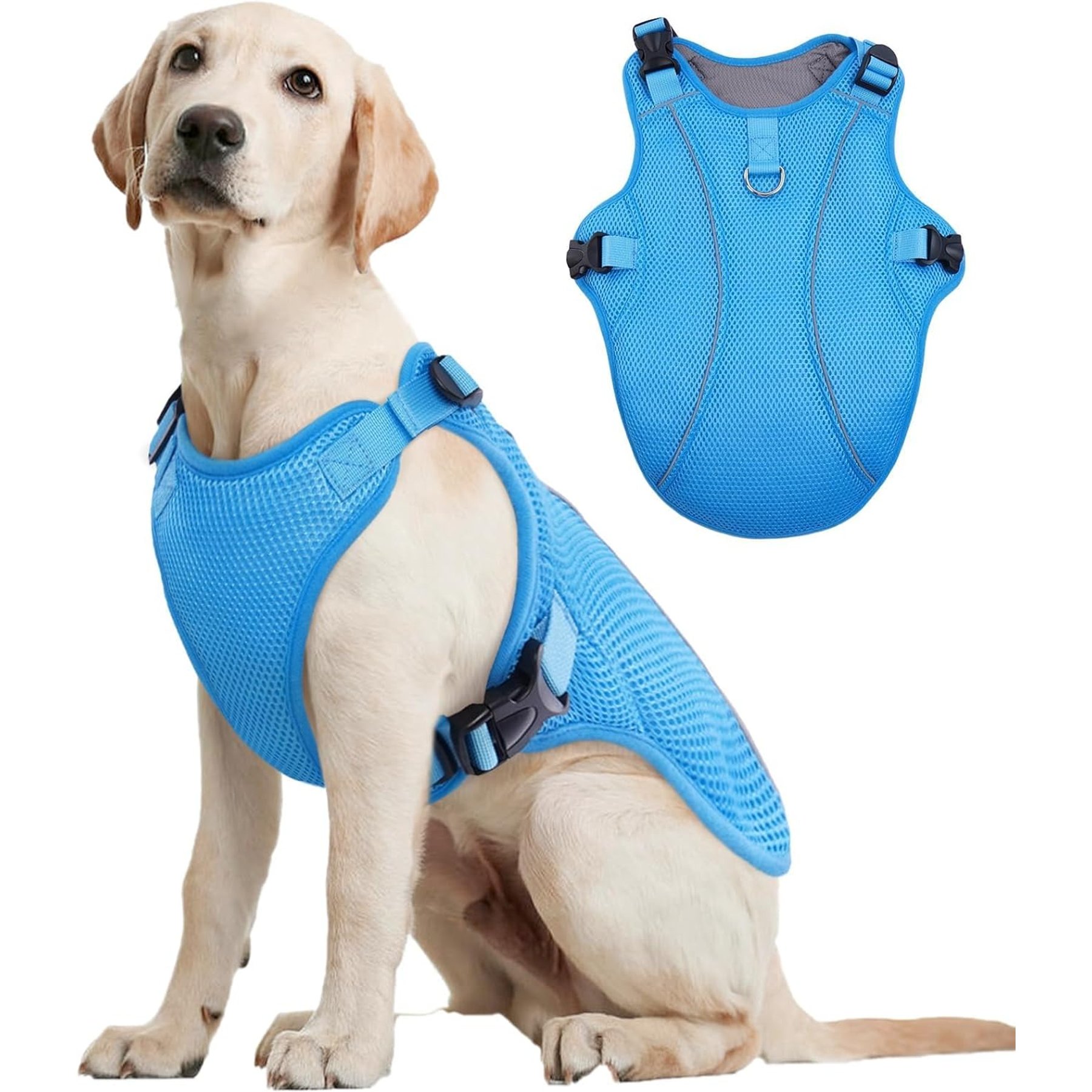 Kuoser Dog Cooling Vest, Blue, XX-Large