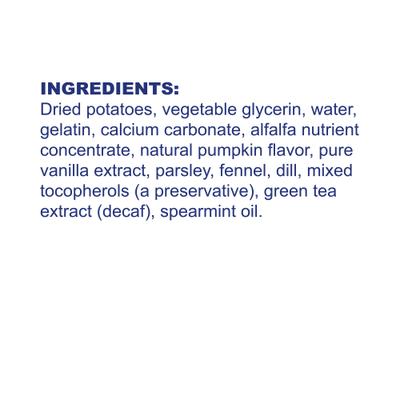 Show full view: Get Naked Dental Health Grain-Free Vanilla Mint Flavored Medium Dental Dog Treats, 6.6-oz bag, count varies slide 4 of 9
