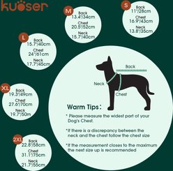 Kuoser Dog Cooling Vest, Blue, Medium slide 2 of 7