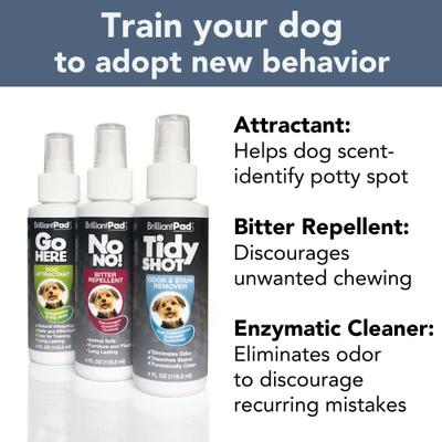 Show full view: BrilliantPad Self-Cleaning Automatic Dog Potty Pad Machine with 3-Spray Training Bundle slide 8 of 10