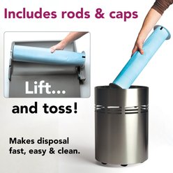 BrilliantPad Self-Cleaning Automatic Potty Pad Machine Replacement Rolls, 2-pack slide 2 of 9