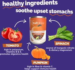 Fruitables Pumpkin SuperBlend Digestive Dog & Cat Supplement, 15-oz, case of 12 slide 2 of 8