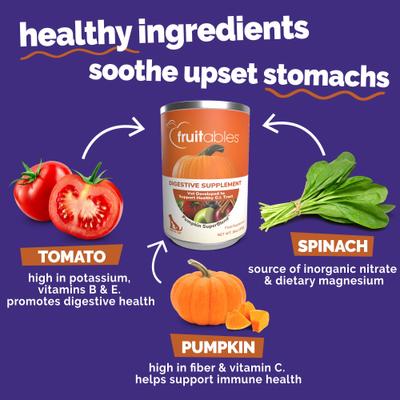 Show full view: Fruitables Pumpkin SuperBlend Digestive Dog & Cat Supplement, 15-oz, case of 12 slide 8 of 11
