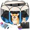 Show in main carousel: HOMAGICO Dog Playpen, Blue, 36-in slide 1 of 8