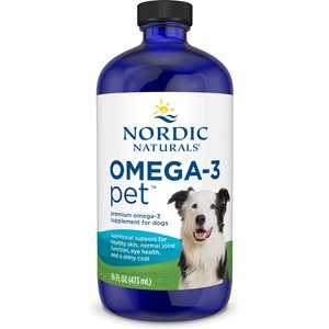 Nordic Naturals Omega-3 Pet Liquid Supplement for Large & Giant Dogs, 16-fl oz bottle