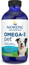 Nordic Naturals Omega-3 Pet Liquid Supplement for Medium & Large Dogs, 8-fl oz bottle