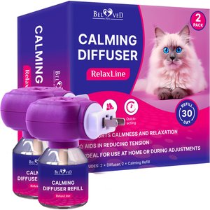 Beloved Pets Calming Diffuser & Anti Anxiety Cat Diffuser, 3-oz bottle
