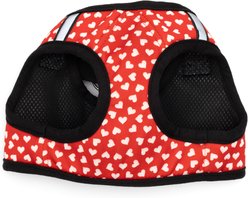 The Worthy Dog Sidekick Be Mine Reflective Step In Dog Harness, Red, Medium: 18 to 21-in chest slide 2 of 3