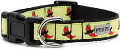 The Worthy Dog Chili Pepper Adjustable Dog Collar, Lime, X-Large slide 2 of 3