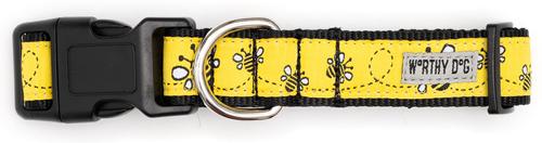 Show full view: The Worthy Dog Bzzz! Adjustable Dog Collar, Yellow, X-Large slide 4 of 5