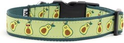 The Worthy Dog Avocados Adjustable Dog Collar, Green, Large slide 2 of 6