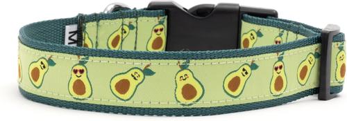 Show full view: The Worthy Dog Avocados Adjustable Dog Collar, Green, X-Large slide 6 of 7