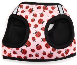 The Worthy Dog Sidekick Ladybugs Reflective Step In Dog Harness, Pink, Small: 15 to 18-in chest slide 2 of 4