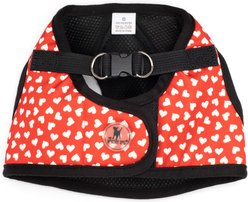 The Worthy Dog Sidekick Be Mine Reflective Step In Dog Harness, Red, Medium: 18 to 21-in chest