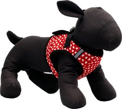 The Worthy Dog Sidekick Be Mine Reflective Step In Dog Harness, Red, Small: 15 to 18-in chest slide 2 of 3