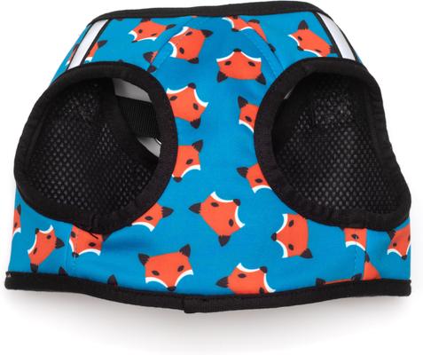 Show full view: The Worthy Dog Foxy Sidekick Reflective Step In Dog Harness, Teal, XX-Large: 27 to 31-in chest slide 2 of 2