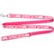 Show in main carousel: The Worthy Dog Love & Kisses Nylon Dog Lead, Pink, Large: 5-ft long, 1-in wide slide 2 of 3