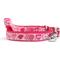 Show in main carousel: The Worthy Dog Love & Kisses Nylon Dog Lead, Pink, Large: 5-ft long, 1-in wide slide 1 of 3