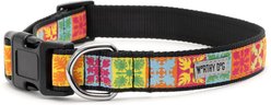The Worthy Dog Hawaiian Patchwork Nylon Dog Collar, Multicolor, Large: 14 to 20-in neck, 1-in wide slide 2 of 3
