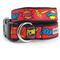 Show in main carousel: The Worthy Dog Comic Strip Adjustable Dog Collar, Red, Large slide 1 of 4