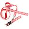 Show in main carousel: The Worthy Dog Colorblock Hearts Adjustable Dog Collar, Red/Pink, X-Large slide 4 of 4