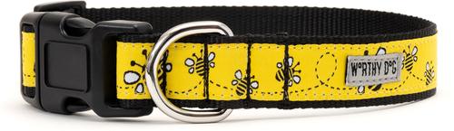 Show full view: The Worthy Dog Bzzz! Adjustable Dog Collar, Yellow, X-Large slide 3 of 5
