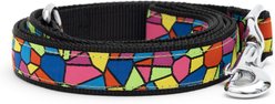 The Worthy Dog Stained Glass Nylon Dog Lead, Multicolor, Large: 5ft-long, 1-in wide