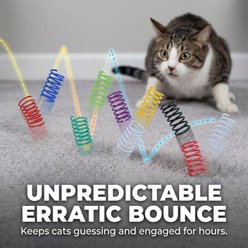 Fashion's Talk Springs Cat Toys, 12 count slide 2 of 8