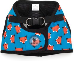 The Worthy Dog Foxy Sidekick Reflective Step In Dog Harness, Teal, XX-Large: 27 to 31-in chest