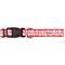 Show in main carousel: The Worthy Dog Colorblock Hearts Adjustable Dog Collar, Red/Pink, X-Large slide 3 of 4
