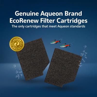 Show full view: Aqueon EcoRenew Aquarium Replacement Filter Cartridges, Black, Large, 9 count slide 2 of 10