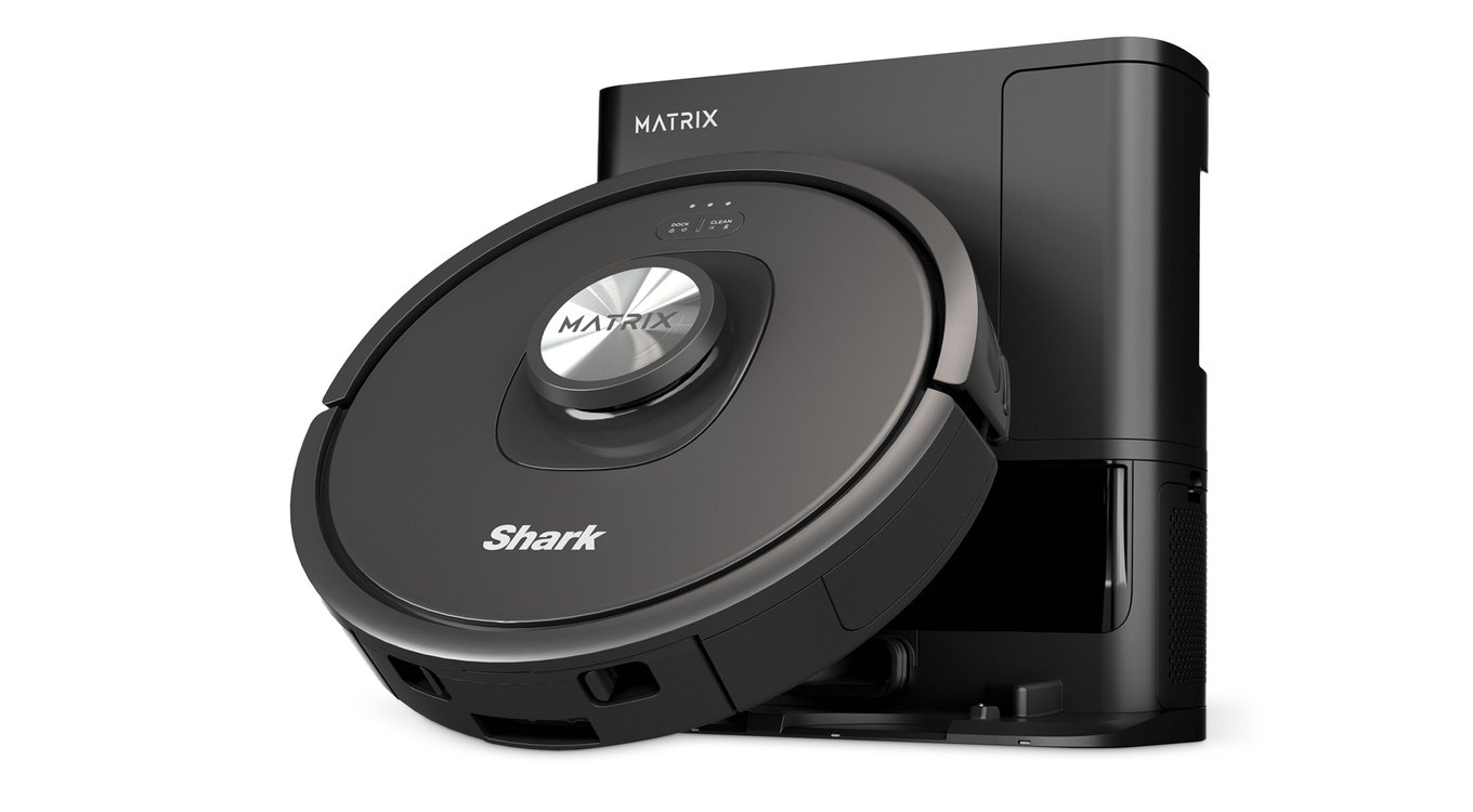 Clean Matrix SHARK Matrix Self-Emptying Robot Vacuum, Black/Grey - Chewy.com