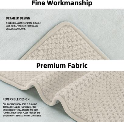 Show full view: H.VERSAILTEX Waterproof Reversible Dog & Cat Blanket & Scratch Proof Furniture Protector, Beige, Medium: 31 x 39-in slide 5 of 11