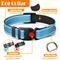Show in main carousel: Lobeve Reflective Nylon No Pull Training Dog Harness, Collar & Leash Set with Retractable Seat Belt, Collapsible Bowls & Poop Bag Dispenser, Blue, Large: 20 to 33-in chest slide 6 of 9