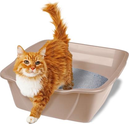 Show full view: Van Ness Cat Litter Pan, Beige, X-Large slide 5 of 7