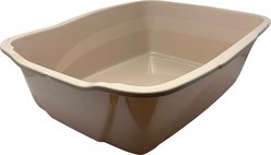 Van Ness Cat Litter Pan, Beige, X-Large