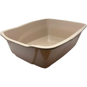 Van Ness Cat Litter Pan, Beige, X-Large