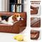 Show in main carousel: ATJafurn Indoor Leather Sofa Furniture Style Elevated Dog & Cat Couch Bed, Large slide 5 of 9