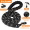 Show in main carousel: Lobeve Reflective Nylon No Pull Training Dog Harness, Collar & Leash Set with Retractable Seat Belt, Collapsible Bowls & Poop Bag Dispenser, Black, Small: 15 to 23-in chest slide 5 of 9