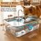 Show in main carousel: Casfuy ZT-15 Quiet Stainless Steel Dog Water Fountain, 4-gal slide 3 of 8