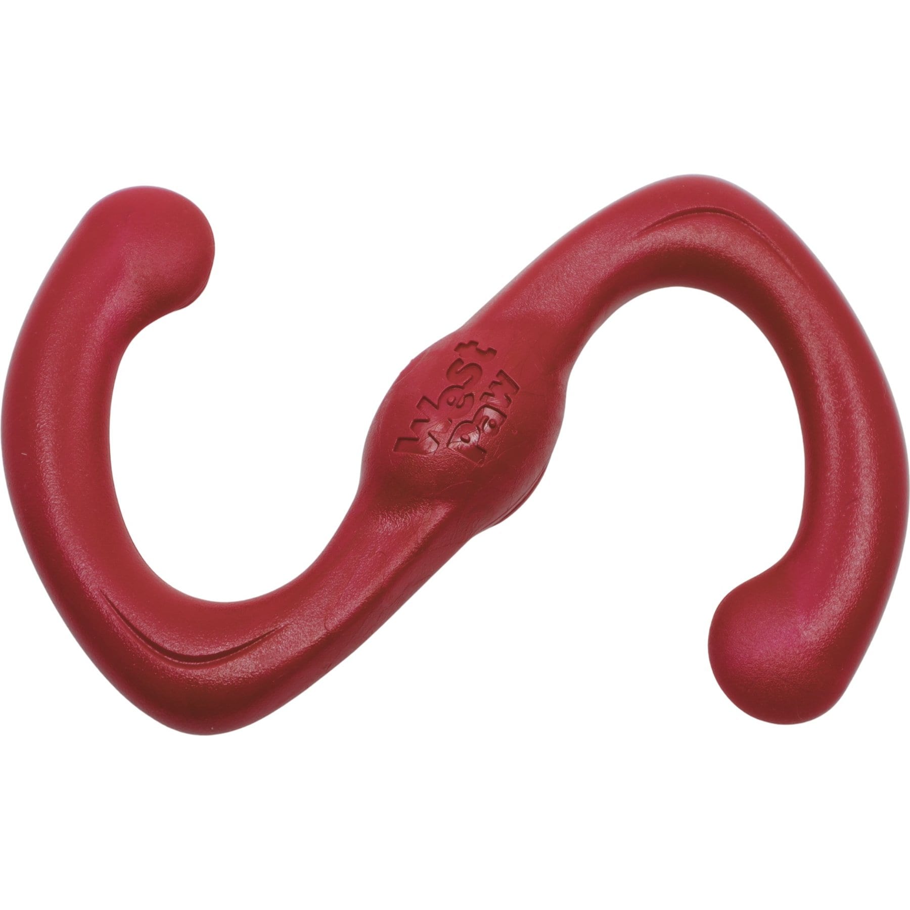 West Paw Limited Edition Bumi Ropes Tug Dog Toy, Ruby, Large: 9.5-in