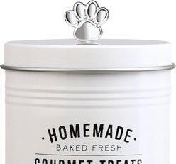10 Strawberry Street Gourmet Dog Treats Canister, White, 76-oz slide 2 of 4