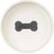 Show in main carousel: 10 Strawberry Street Bone & Paw Banded Pet Dog Dish, White/Black, 2 count, 28-oz slide 3 of 5